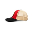 thumbnail image 3 of KNITE Gorra Farmer Coi Amarillo Trucker Hombre Ajustable Pesca Bass Estilo, 3 of 4
