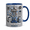 Black, variant on LANG ECOMMERCE Personalized Mug HVAC Technician Ceramic Coffee Cup for Work Breaks and Service Tech Gifts
