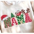 thumbnail image 2 of Christmas Mama Embroidered SweatShirt,Mama Claus Sweatshirt,Merry ChristmasSweatshirt, Christmas Shirt,Xmas Gift For Mama,Mama Sweatshirt, 2 of 5