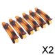thumbnail image 1 of Pinzas para El cabello Salvador 12 Uds Plástico colorido 2 piezas, 1 of 6