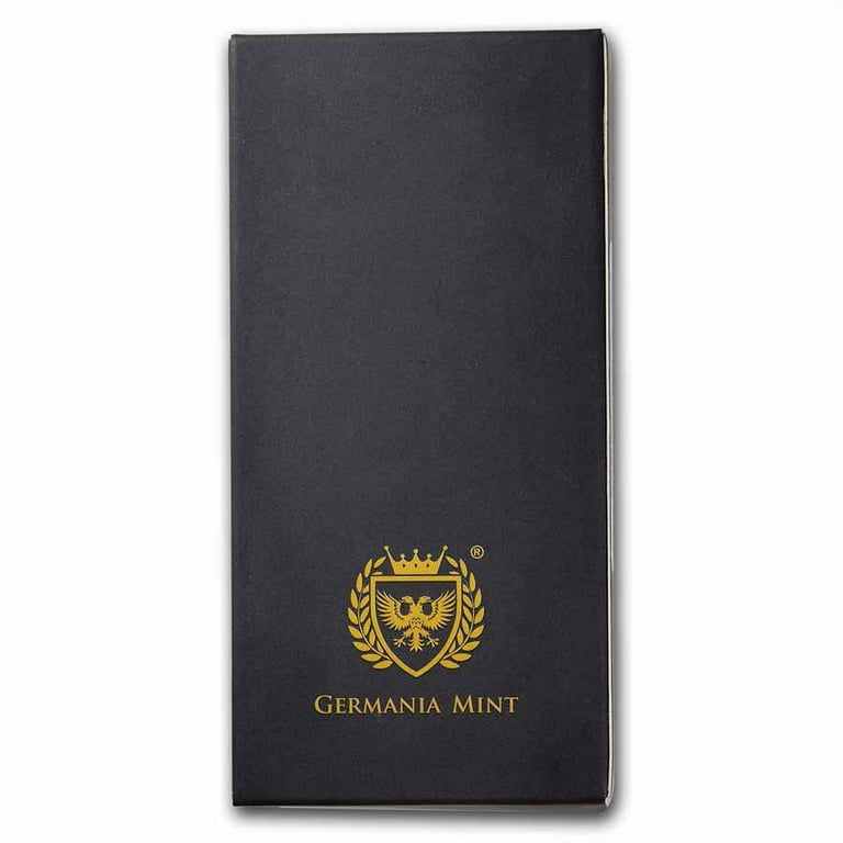 1000g .9999 Fine Germania Mint Poured Copper Bar - Perfect