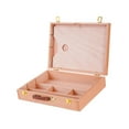 thumbnail image 3 of Caja de almacenamiento de suministros para artistas Caja de almacenamiento Estuche de escritorio Organizador de suministros de arte para lápices de L, 3 of 10