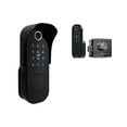 thumbnail image 1 of Door Lock, Fingerprint Waterproof Outdoor Gate Remote Control TTLock App Passcode Rfid Card Keyless Smart Door Lock and Gateway ,Easy to Install, 1 of 6