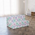 thumbnail image 2 of Floral Foldable Mattress, Exquisite Flowers, 74.8" x 39.4", Multicolor, by Ambesonne, 2 of 4