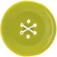thumbnail image 1 of 6 Hole Buttons-Large Lime 1-3/4" 1/Pkg, 1 of 2