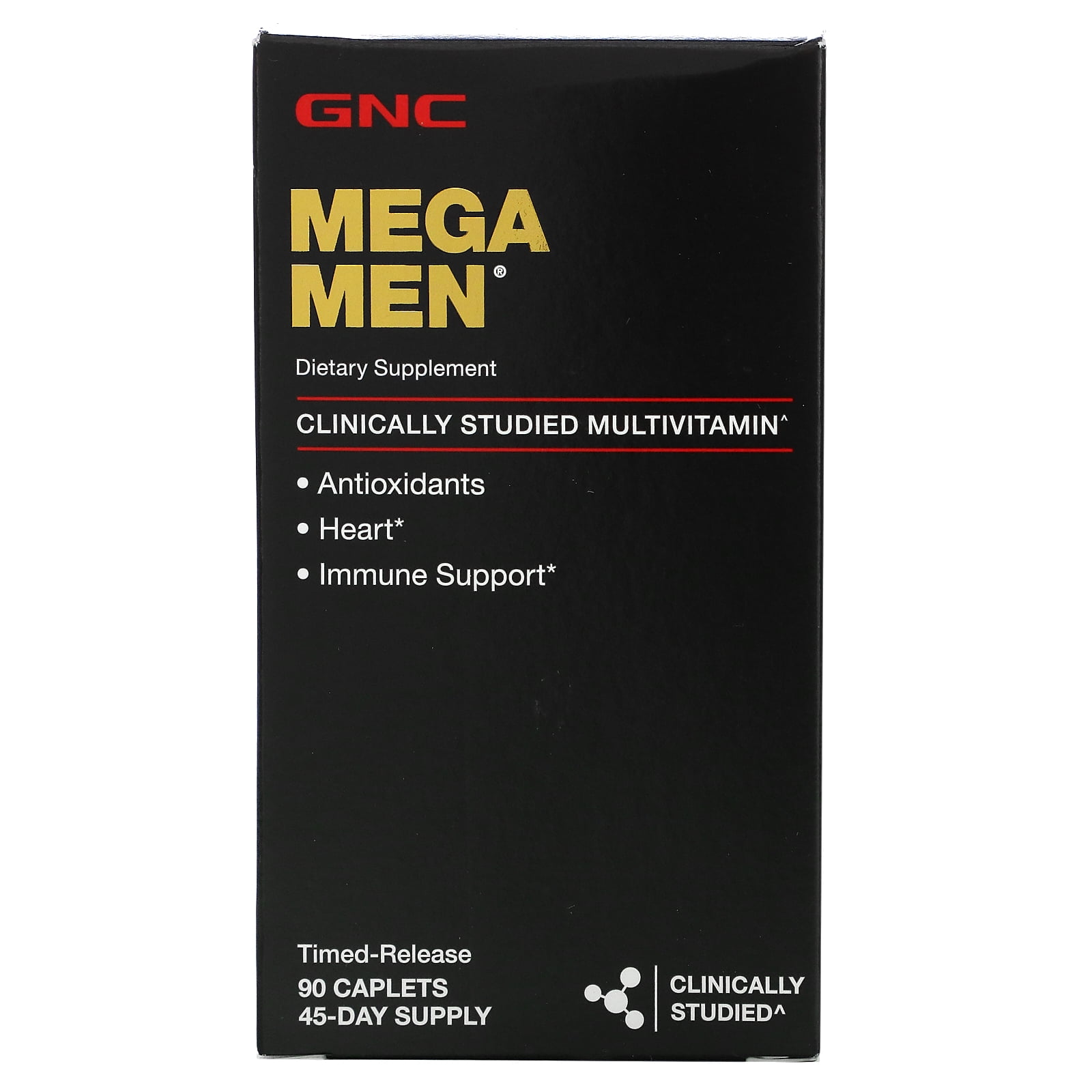 Mega Men, Multivitamin, 90 Caplets, GNC