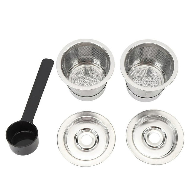 Capsule de café réutilisable en acier inoxydable 304, facile à nettoyer, pour cafetière