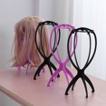 thumbnail image 2 of Support de Rangement pour Perruques Pliable Créatif PP Support de Perruques Pliant Outil Stable pour la Maison, 2 of 8