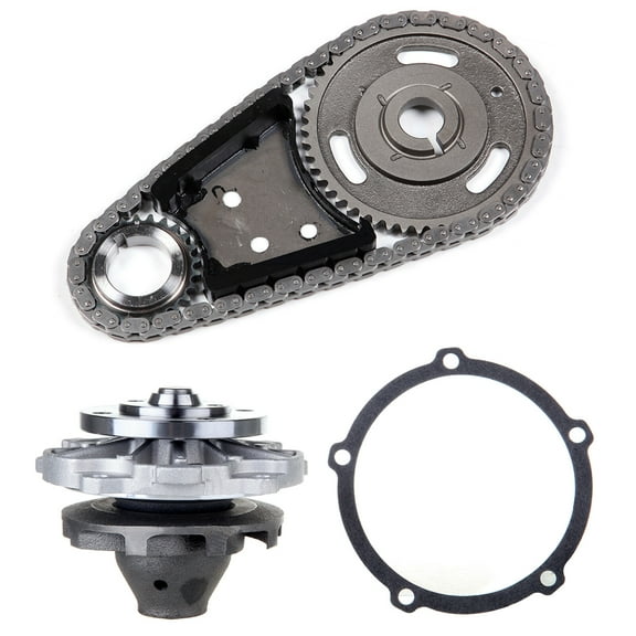 cciyu Timing Chain Kit & Water Pump Sets for Buick Rendezvous Terraza Malibu Uplander Montana Relay Century Skylark Regal Monte Carlo Ciera Venture Aztek for Silhouette Alero 3.5L 3.1L 3.4L