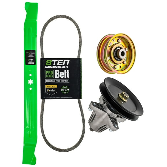 8TEN Deck Blade Spindle Belt Idler Kit for Cub Cadet CC30 942-04385 MK1009603