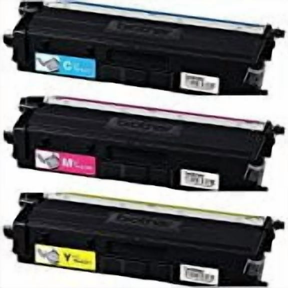 Genuine Brother TN431 C/M/Y Color Toner (3) Pack. Includes (1) each TN431C, TN431M, TN431Y