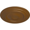 thumbnail image 3 of 32 5/8"OD x 1 1/2"P Giana Ceiling Medallion (Fits Canopies up to 7 7/8"), Hand-Painted Smokey Topaz, 3 of 6