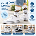 thumbnail image 2 of Novelty Otter Socks for Women & Men, 5 Pairs - Cute Crew Socks,Size 9-11, 2 of 5