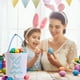 thumbnail image 5 of Bolsas de huevos de Pascua para niños, cesta de lona con algodón de azúcar, regalos de Pascua, cesta de conejo de Pascua, cesta de búsqueda de huevos de Pascua (azul), 5 of 6