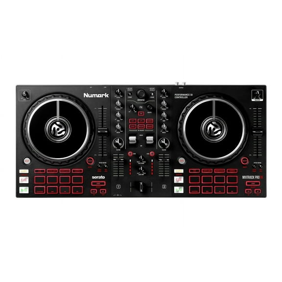 Numark Mixtrack Pro FX 2-Deck DJ Controller with 24-bit Digital Audio Interface