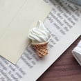 thumbnail image 7 of Jiibva 4 Pcs Ice Cream Refrigerator Magnets, 3D Food Dessert Decorative Fridge Magnets for Office Whiteboard Kitchen Home Decoration, 7 of 7