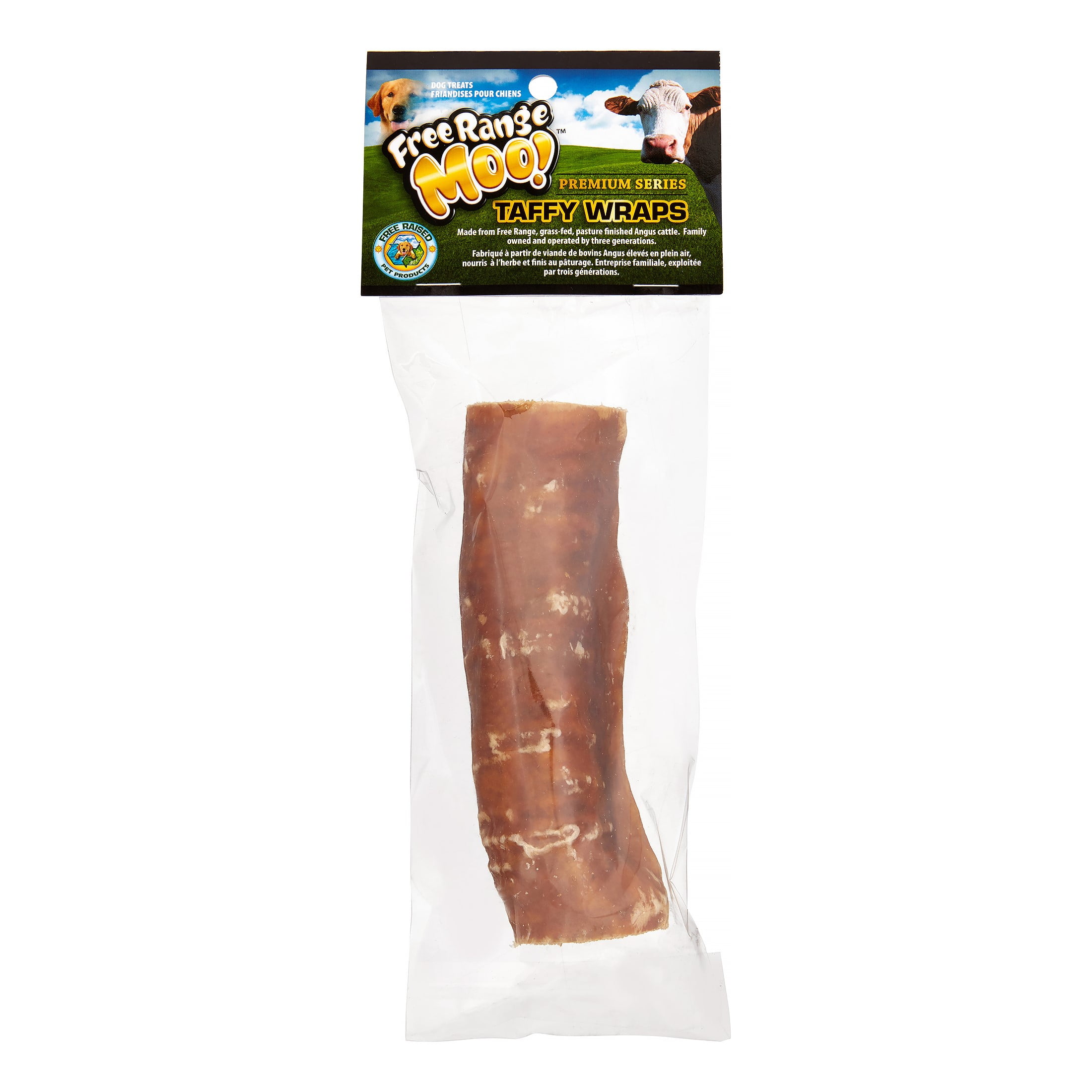 Free Raised 5-6" Taffy Wrapped Trachea by Free Range Dog Chews