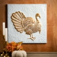 thumbnail image 3 of Gilded Turkey Metal Wall Art Multicolor 23"H Metal, 3 of 4