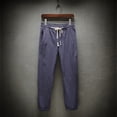 thumbnail image 4 of Dagugfen Sweatpants for Men Plus Size Drawstring Elastic Waist Comfy Running Athletic Cropped Pants, 4 of 7