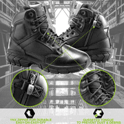 Interceptor Mens Guard Zippered 6 Soft Toe Tactical Boots