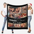 thumbnail image 3 of Customized Blankets Personalized Blanket Using Your Own Pictures with Text, Christmas Birthday Wedding Memorial for Kids Teens Adult Family Friends Pets, 3 of 6