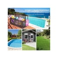 thumbnail image 4 of Ourlova Outdoor Storage Basket. Patio and Poolside Storage Box. PE Rattan Pool Caddy With Rolling Wheels For Pool. Floaties. Patio. Beach-Sturdy and Movable, 4 of 6