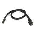 thumbnail image 1 of Cable Mini SAS SFF 8087, placa base de servidor de computadora de doble cabezal recto conectada al Cable de datos de tarjeta de matriz de 0,5 m/1,6 pies, 1 of 5