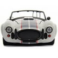 thumbnail image 3 of Big Time Muscle 1:24 1965 Shelby Cobra 427 S/C Die-cast Car White/Black Stripes Play Vehicles(Selections May Vary), 3 of 4