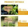 thumbnail image 5 of MEIBUTYUP 30-Pack Wooden Garden Plant Labels Natural Wood for Gardeners and Landscaping Use, 5 of 8