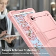 thumbnail image 6 of Dteck Galaxy Tab A7 Lite Case 8.7 inch 2021 (SM-T220/SMT225), Heavy Duty Rugged Shockproof Case with Kickstand for Samsung Galaxy Tab A7 Lite 2021 Tablet, Rosegold, 6 of 8