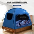 thumbnail image 4 of Carpa para Cama UNIHIMAL para Cama Individual con Dosel Azul, 4 of 8