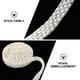 thumbnail image 2 of 1 Rollo de adhesivo Pearl Strip Hermosa Ropa Pearl Belt Pearl Beaded Cinta, 2 of 8