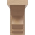 thumbnail image 2 of 4"W x 8"D x 8"H Classic Sheridan Rough Cedar Woodgrain TimberThane Corbel, Primed Tan, 2 of 6