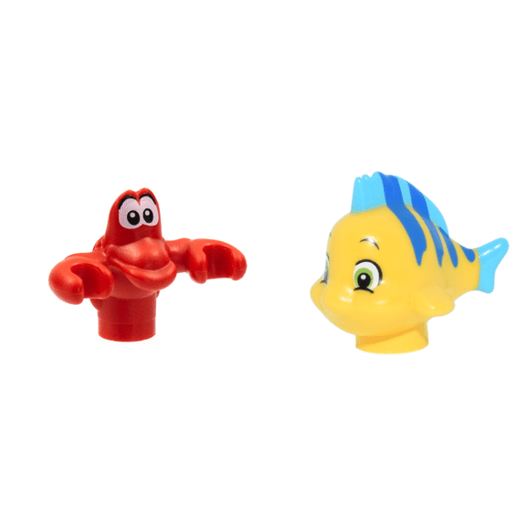 LEGO Disney The Little Mermaid Flounder and Sebastian Minifigures (Very Small)