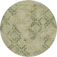 thumbnail image 2 of Addison Rugs Dream Shag Premium Machine Washable Transitional Tribal Green Round Rug, 8' x 8', 2 of 8