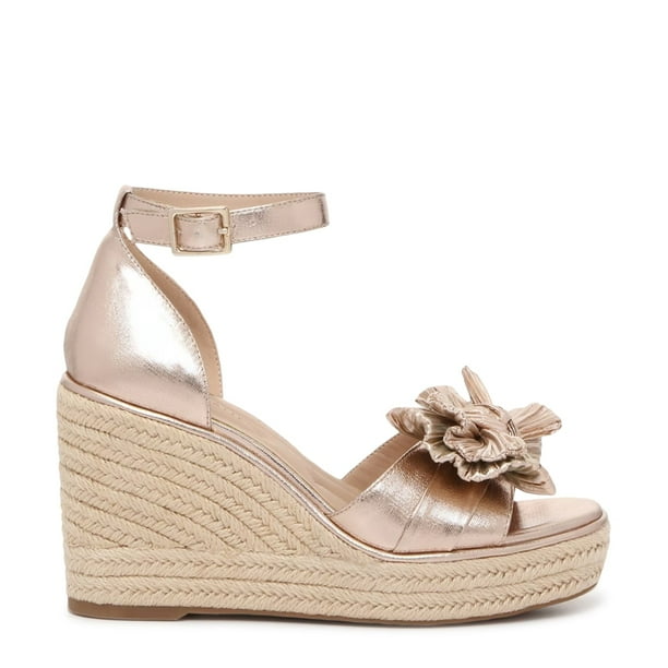 Kelly Katie Ibrina Bow Wedge Sandal Walmart