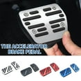 thumbnail image 2 of Fuel Gas Accelerator Pedal Break Pedal Clutch Pad Cover Foot Pedals, 2 of 8