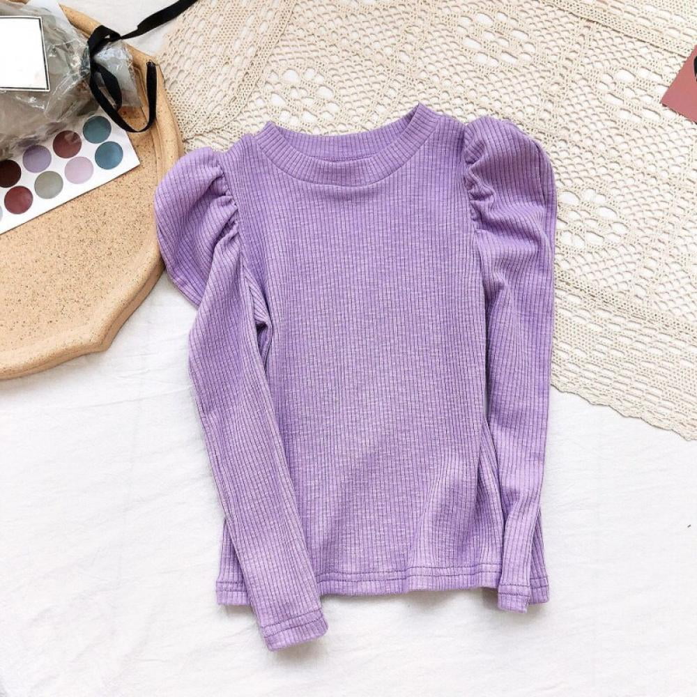 Keimprove Kids Girls Shirts Long Sleeve Tops Cotton Children's Thermal
