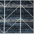 thumbnail image 6 of Everwash™ Treasure Arrow Modern Geometric Machine Washable Area Rug, Navy Blue/Grey, 5'2"x7'2", 6 of 11
