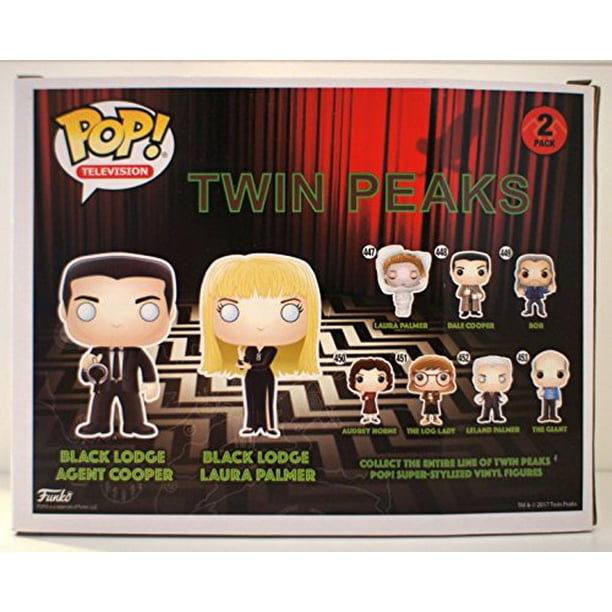 Twin Peaks Funko POP TV Black Lodge Cooper Laura Exclusive