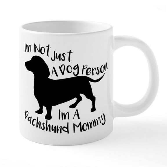CafePress - Dachshund Mommy - 20 Oz White Ceramic Mega Mug
