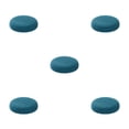 thumbnail image 3 of ZheElen Grippers Backing Stool Cushions – Stay In Place For Added Polyester Round Cushion Seat Covers Mild Waterproofing black green 5Set, 3 of 6