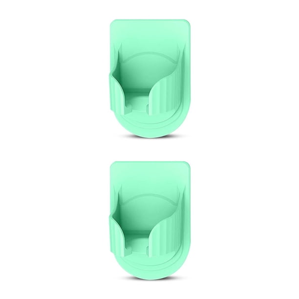 Moyic Soporte para beber para ducha Estante para clase de vino Autoadhesivo Portátil Organizador de almacenamiento sin perforaciones Verde 2piezas