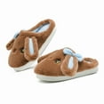 thumbnail image 3 of Kids Bunny Animal Slippers for Girls Boys, Cute Plush Funny Cartoon Rabbit Indoor Outdoor Slippers, Comfy Fuzzy Cloud House Slipper, 3 of 6