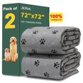 thumbnail image 1 of Almohadillas para orinar reutilizables y lavables JERIA, 72 x 72 cm, para perros, paquete de 2, 1 of 6