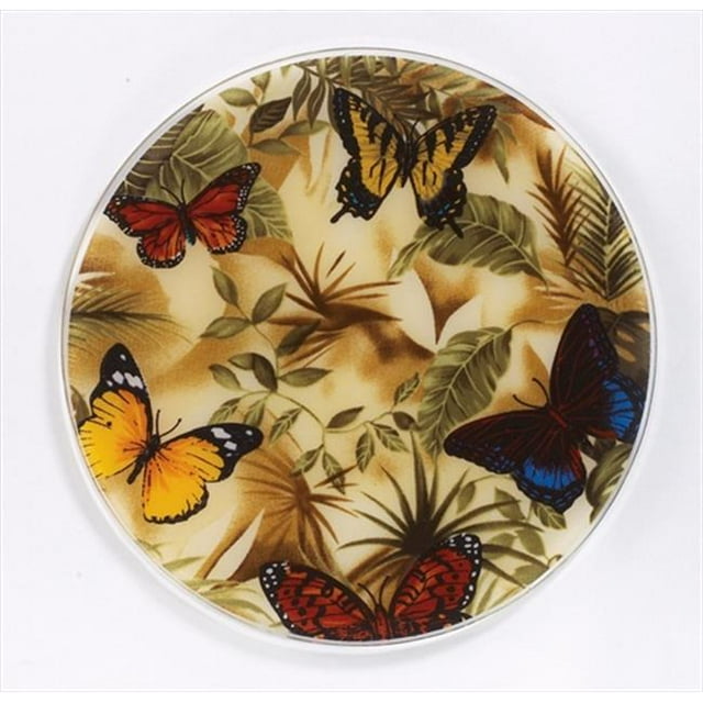 Butterfly Round Silicone Mat Jar Opener - Pack of 3 trivets
