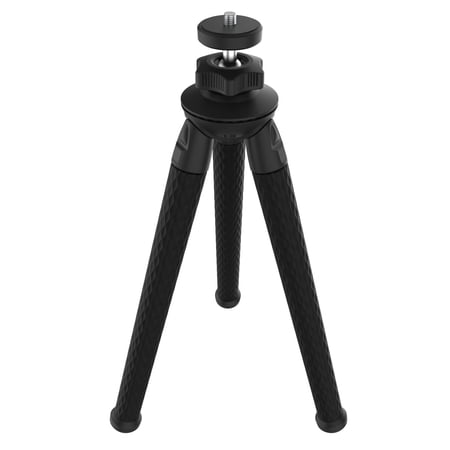 SABRENT Universal Flexible Tripod Standard Tripod Mount [GoPro Mount Adapter Included] (TP-FLTP)