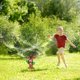 thumbnail image 5 of Outdoor Lawn Sprinkler Summer Water Play Tool Garden Sprinkler for Kids Fun Backyard Cooling Activity, Ukhbmc, 5 of 9