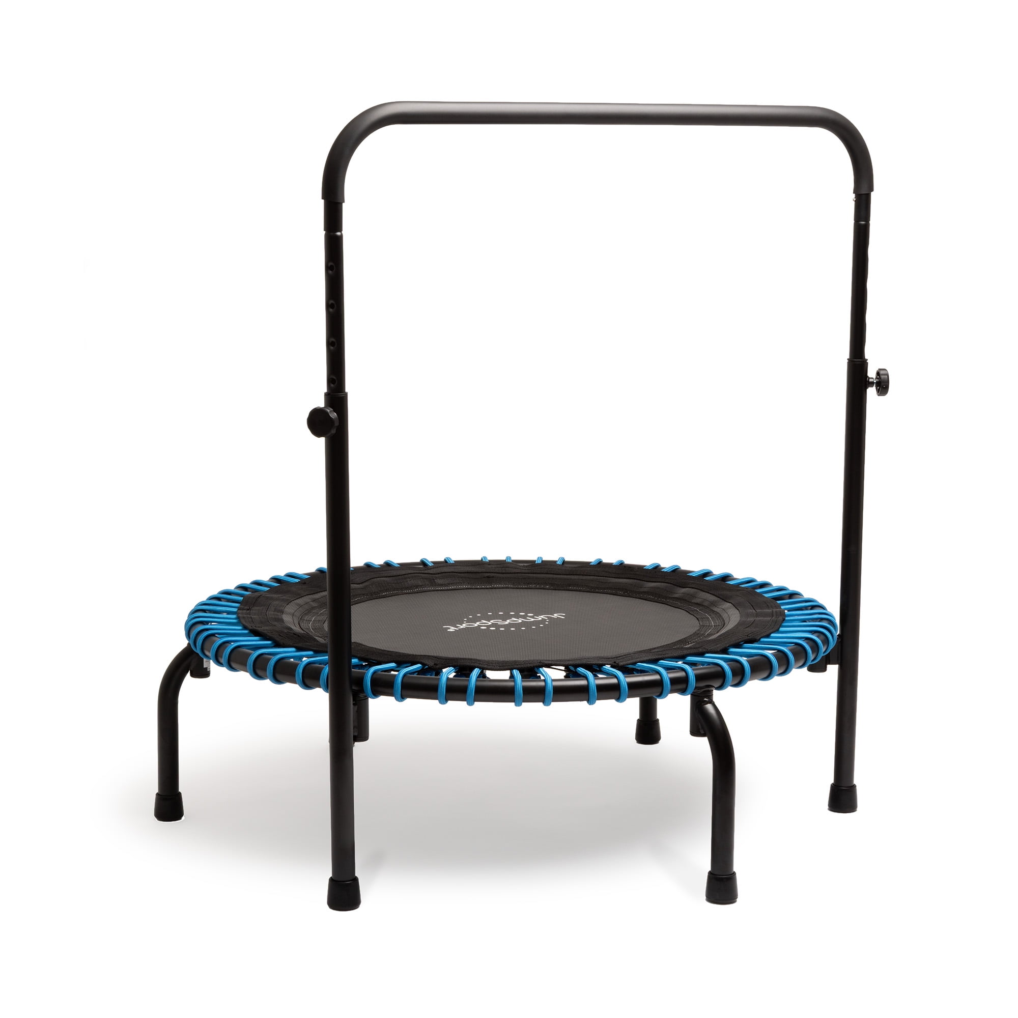 JumpSport 350 Series 39" Trampoline & Handle Bar w/Adjustable Bungees, Teal