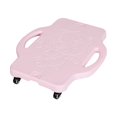 thumbnail image 4 of Colaxi Floor Board Physical Education Skateboard Sport Flat Scooter Sitting Board for Activities Backyard Home Outdoor Light Pink, 4 of 10